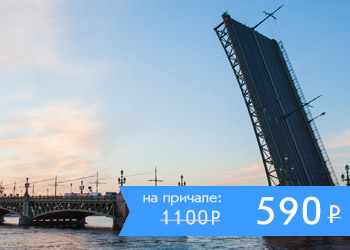 Вечерний вояж. Развод Дворцового моста